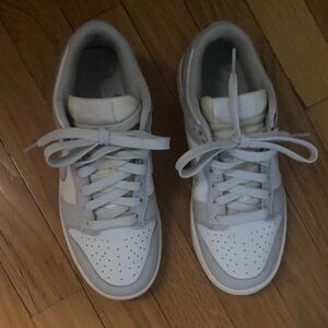 Nike White and Gray Sneakers